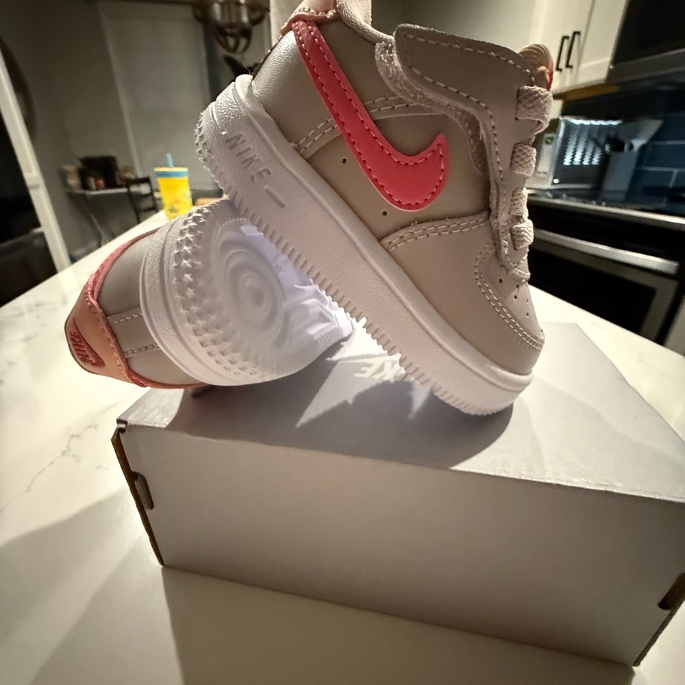 Nike Kids Sneakers - Pink and White